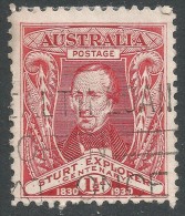 Australia. 1929 Cent. Of Exploration Of River Murray By Capt. Stuart. 1½d Used. SG 117 - Oblitérés