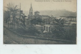 LYON 4ème Arr(69) : Vue Générale Du  Pensionnat De SERIN, Vue Prise De La Terrasse En 1910 PF. - Lyon 4