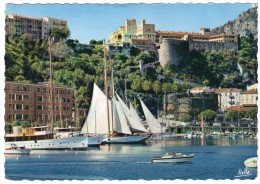 MONACO-LE PORT ET LE PALAIS DU PRINCE / THEMATIC STAMP-MEDICINE - NATIONAL MULTIPLE SCLEROSIS SOCIETY 1962 - Haven