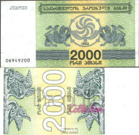 Georgien Pick-Nr: 44 Bankfrisch 1993 2.000 Laris - Géorgie