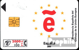 Spanien 1370 2000+100 Pesetas Gebraucht Europarat 1995 - Andere & Zonder Classificatie