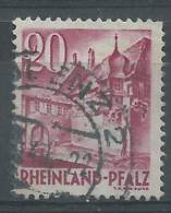 Allemagne Rhéno-Palatin N° 35  Obl. - Renania-Palatinado