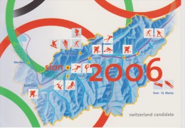 SUISSE : JEUX OLYMPIQUES DE NAGANO 1998 Et La SUISSE CANDIDATE AUX JO De 2006 - Inverno1998: Nagano