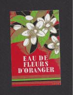 Etiquette  D'Eau De Fleurs D'Oranger - Labels