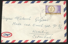 Turkey - Postal Used Air Mail Cover, Michel 1778 - Briefe U. Dokumente