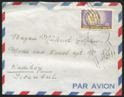 Turkey - Postal Used Air Mail Cover, Michel 1778 - Lettres & Documents