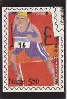 JEUX  OLYMPIQUES D'ATLANTA 1996 ( Carte Postale Reproduisant Un Timbre ) - Juegos Olímpicos