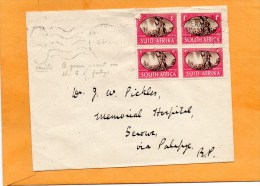 South Africa 1945 Mailed Error On Stamp - Cartas