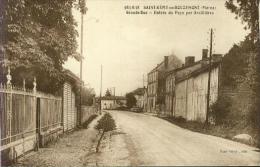 SAINT REMY En BOUZEMONT - Grande Rue Entree Du Pays Par Arzilllieres Automobil Um 1910 - Saint Remy En Bouzemont