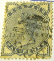 Great Britain 1883 Queen Victoria 0.5d - Used - Unclassified