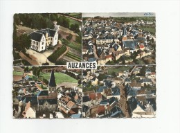 AUZANCES   -   Carte Multivues - Auzances