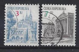 Czech-Republic  1994  Czech Towns  (o) - Used Stamps