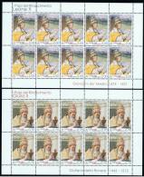 2013 - 06 - VATICAN - VATICANO - VATIKAN - DSH14 -   No. 2 MNH MINI-SHEETS 20 STAMPS ** - Ungebraucht