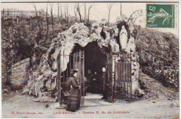 59. LOUVROIL . GROTTE NOTRE DAME DE LOURDES . ANIMATION - Louvroil