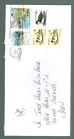 AUSTRALIA 2010 USED LETTRE BIRDS HOODED DOTTOREAL SPUR-WING PLOWERSPECIMEN  CAPE GOOD HOPE  TREE PLANTING - Lettres & Documents