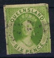 Australia: Queensland 1860  Yv Nr 3 Used - Gebruikt