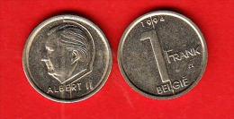 Monnaie  De Circulation Belgique (réf 108) 1 Franc Acier,type Elstrom + 1994  FL + - 1 Franc