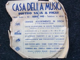 CETRA          L´ATTESA  -  VOLA COLOMBA (NILLA PIZZI)   L´ATTESA   ( Gino Latilla ) - 78 T - Grammofoonplaten