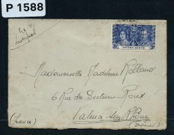 GB- SIERRA LEONE  LETTRE DE FREEETOWN  POUR LA FRANCE  1933  VIA LIVERPOOL   A VOIR - Sierra Leone (...-1960)