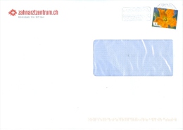 Schweiz Härkingen MWST 2015 Die Post Mi. 2193 Blume Cucurbita Pepo Kürbis Zahnarztzentrum Bern - Covers & Documents