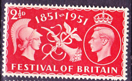 Großbritannien Great Britain Grande-Bretagne - EXPO 1851  London (MiNr. 255/6) 1951  - Postfrisch MNH - Ongebruikt