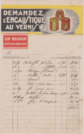 (DIVERS) Encaustique , Vernis ;  CH RIVAIN , CHATEAU-GONTIER - Drogisterij & Parfum