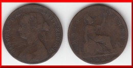 **** GRANDE-BRETAGNE - GREAT-BRITAIN - 1/2 PENNY 1864 - HALF PENNY 1864 VICTORIA **** EN ACHAT IMMEDIAT !!! - C. 1/2 Penny