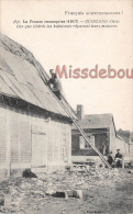 60 -   GUISCARD - 1917 -  Les Habitants Reconstruisent Leurs Maisons - 2 Scans - Guiscard