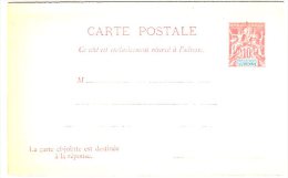 Entier / Stationery D´ Oceanie, Carte Postale Avec Réponse Payée 6 ACEP, Neuve - Storia Postale