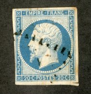 3234  France 1854  Mi.#13 Id (o)  Scott #15b  Offers Welcome! - 1852 Louis-Napoleon