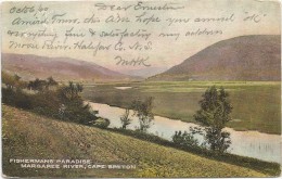 I2097 Cape Breton - Margaree River - Fishermans Paradise / Viaggiata 1909 - Cape Breton