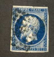 3244  France 1854  Mi.#13b  (o)  Scott #15a  Offers Welcome! - 1852 Louis-Napoleon