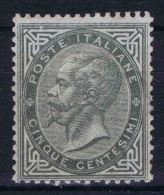 Italy Sa Nr 16, Yv Nr 14 Very Light Hinged, /*   Signed/ Signé/signiert/ Approval BRUN  Verde Grigio Score. - Mint/hinged