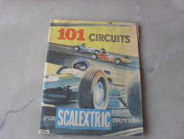 Catalogue Scalextric  101  Circuits - Oud Speelgoed