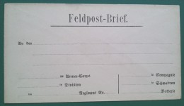 FELDPOST-BRIEF  Ca. 1870 - Sonstige & Ohne Zuordnung