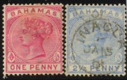 Bahamas. 1884. YT 18-19. - 1859-1963 Crown Colony