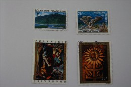 Timbres Oblitérés  De La Polynésie Française N°77 /121 / 97 /65  Cote 91F En 1999 - Used Stamps