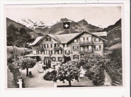 AESCHI 5308 HOTEL BAUMGARTEN MIT BLICK NACH DER BLUMLISALP - Aeschi Bei Spiez