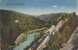 AK Neisse Partie Im Neissetal Zug Eisenbahn Strecke Bei Görlitz Zittau Ostritz Hirschfelde Rohnau Marienthal Blumberg - Ostritz (Oberlausitz)