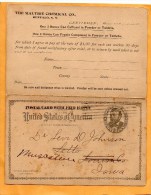 United States 1894 Card Mailed - ...-1900