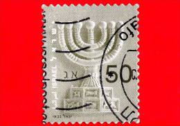 ISRAELE - 2003 - Candelabro -  Menorah - 50 - Gebruikt (zonder Tabs)