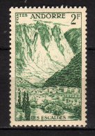 ANDORRA - 1955/58 Scott# 125 ** - Unused Stamps