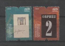 Portugal 2015 Mi.Nr. 4005 / 06 , Centenario Da Revista ORPHEU  - Postfrisch / MNH / (**) - Unused Stamps