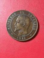 NAPOLEON III MODULE DE 10 CENT "1854 - BOURSE DE LILLE" - Errors & Oddities