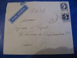 3-110 Mariane Apparition Corse Algerie Constantine 19 Par Avion Paris44 - Airmail