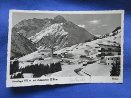 Hirschegg 1125 M Mit  Widderstein 2536 M.  Kosmos. Voyage 1965. - Kleinwalsertal