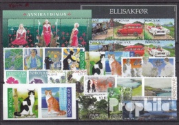 Dänemark - Färöer 2011 Postfrisch Kompletter Jahrgang In Sauberer Erhaltung - Annate Complete
