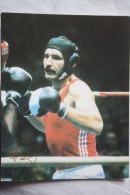 Boxing Champion Yagubkin. OLD Card From USSR Set "PRIDE OF SOVIET SPORT " 1980s - Boxsport