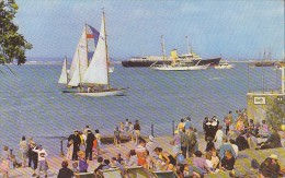 Cowes I.W - The Royal Yacht Britannia At Anchor - Cowes