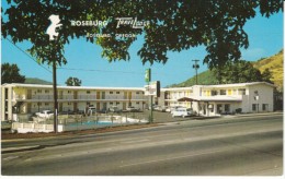 Roseburg Oregon, TraveLodge Motel, Autos, C1960s Vintage Postcard - Otros & Sin Clasificación